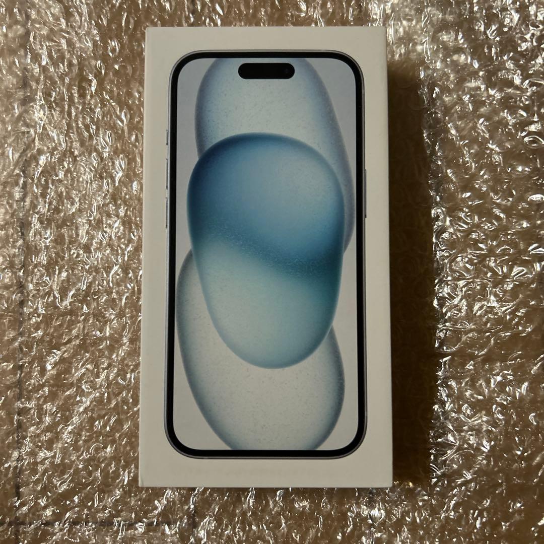 【 新品 未開封✨】Apple iPhone 15 ブルー本体