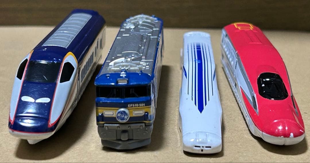 ロングトミカ 新幹線など 鉄道系８種セット