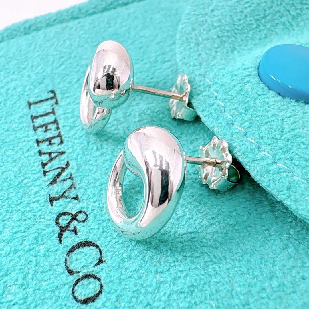 極美品 ティファニー エターナルサークル ピアス キャッチ社外品 シルバー925