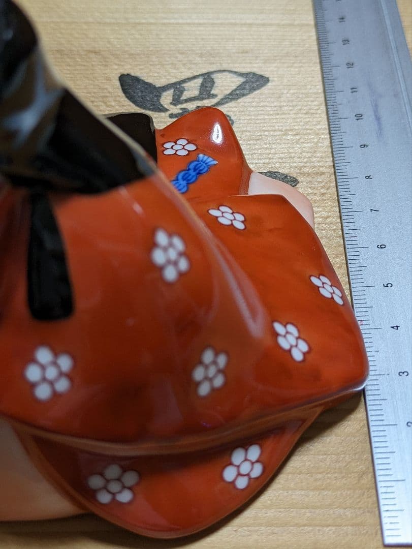 鍋島畑萬窯元陶器雛人形源氏雛　男雛　女雛