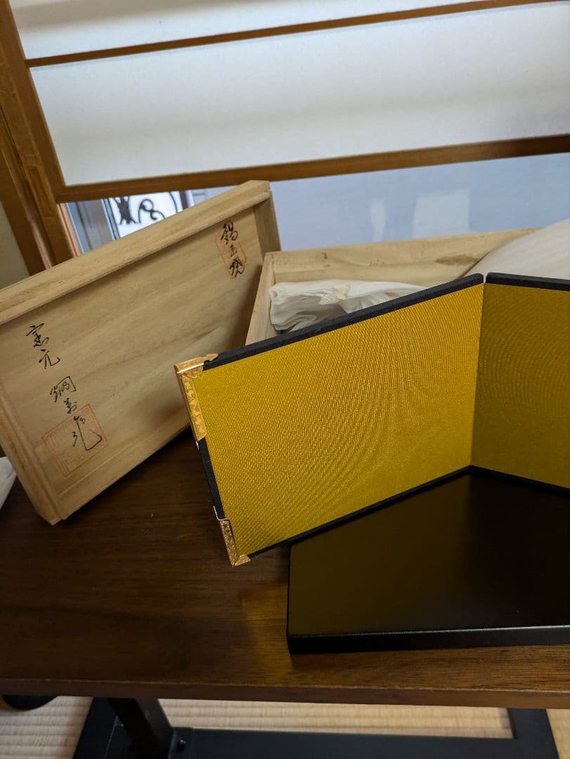 鍋島畑萬窯元陶器雛人形源氏雛　男雛　女雛