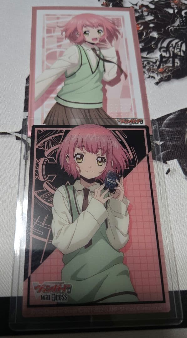 ヴァンガード　リアノーン　デッキ　スリーブ、ローダー付き