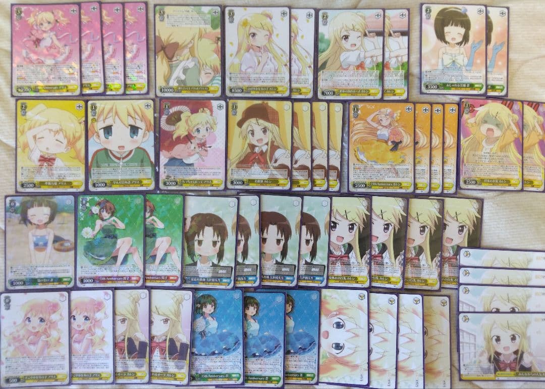 きんいろモザイク 8枝 デッキ