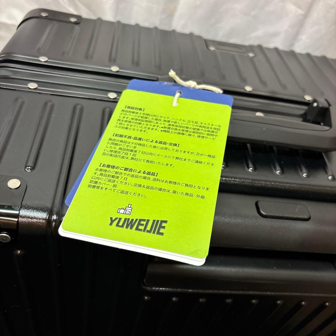 Yuweijie スーツケース　ブラック　XL 大容量