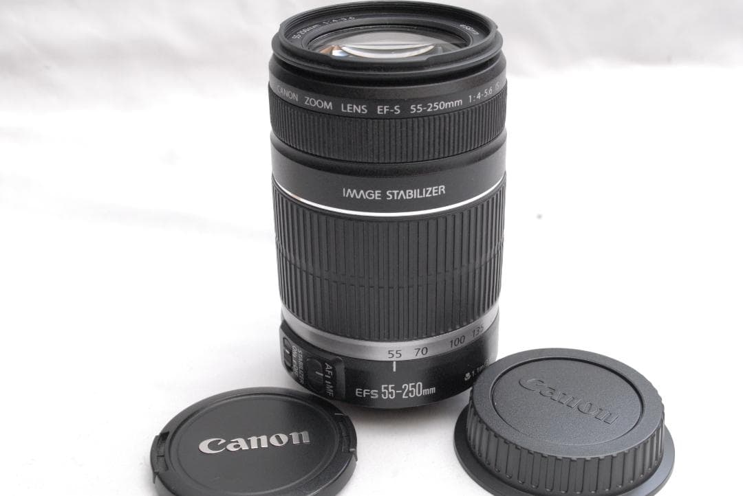 レンズ(ズーム) CANON ZOOM LENS EFS 55-250mm 1:4-5.6 IS