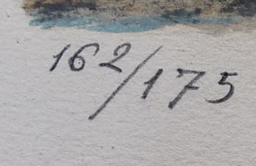 荻須高徳【サンマルクオーラ】リトグラフ