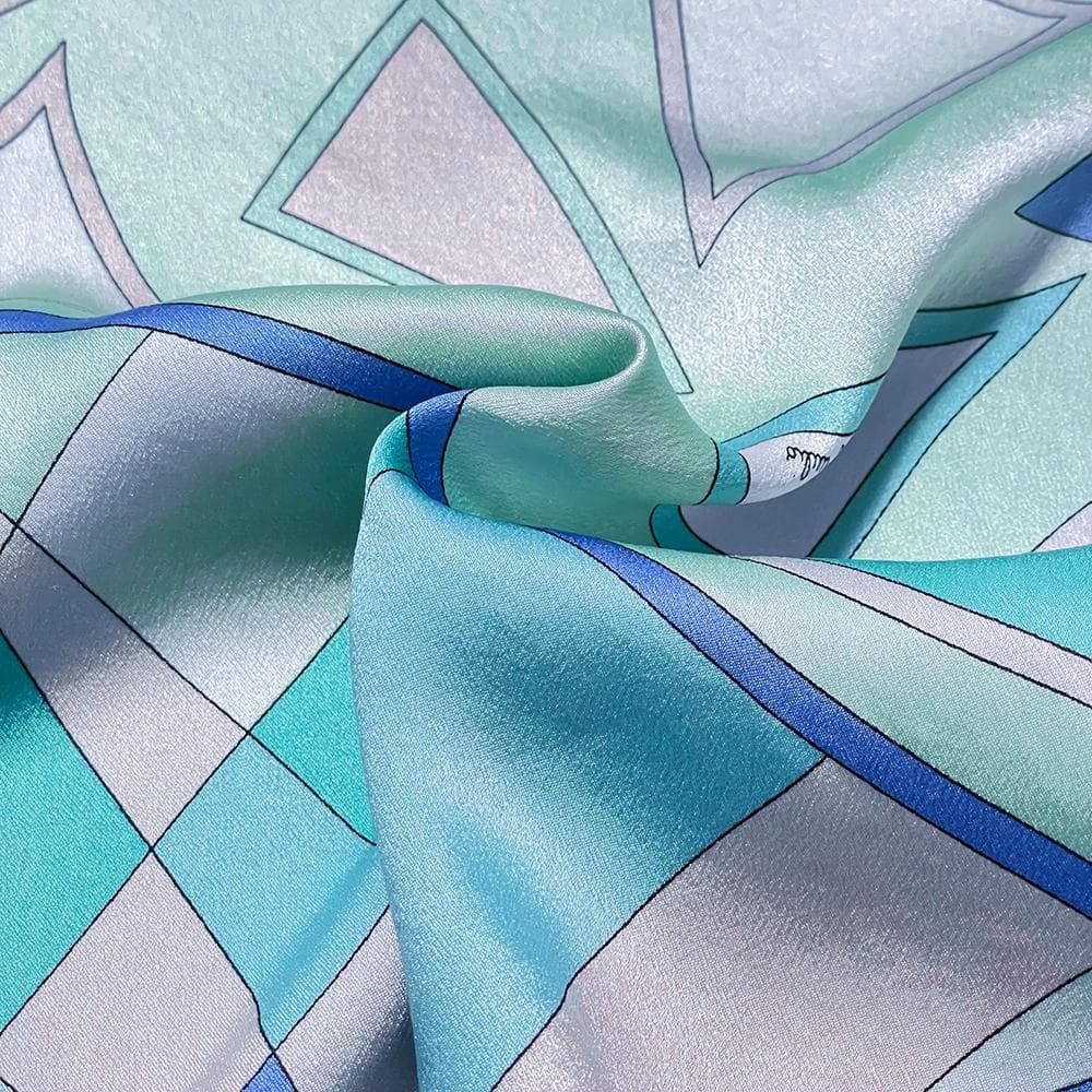 イタリア製 エミリオプッチ シルク100％ プッチ柄 フレアスカート 38