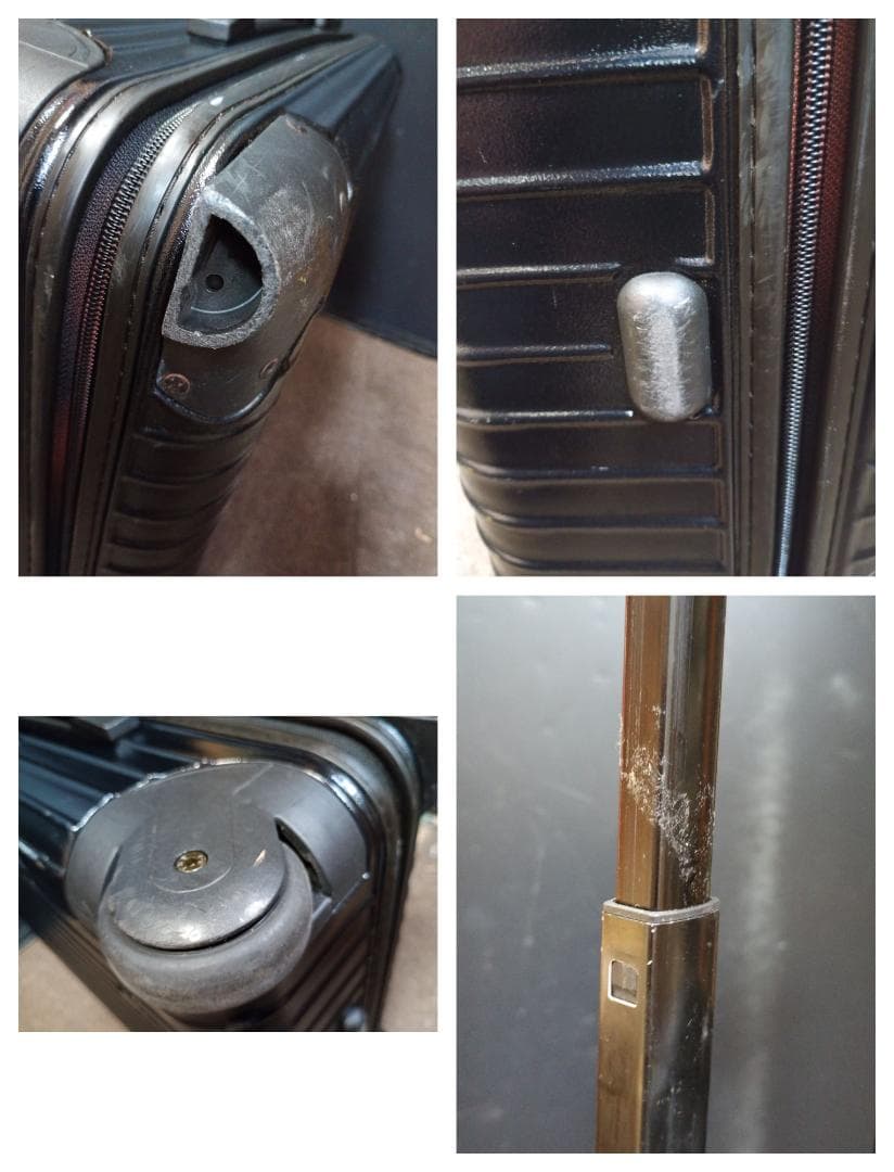 RIMOWA リモワ サルサ 2輪 黒 ポリカーボネート