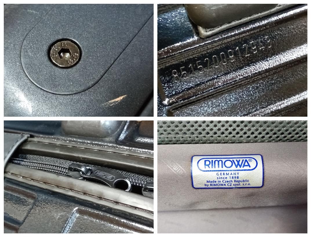 RIMOWA リモワ サルサ 2輪 黒 ポリカーボネート