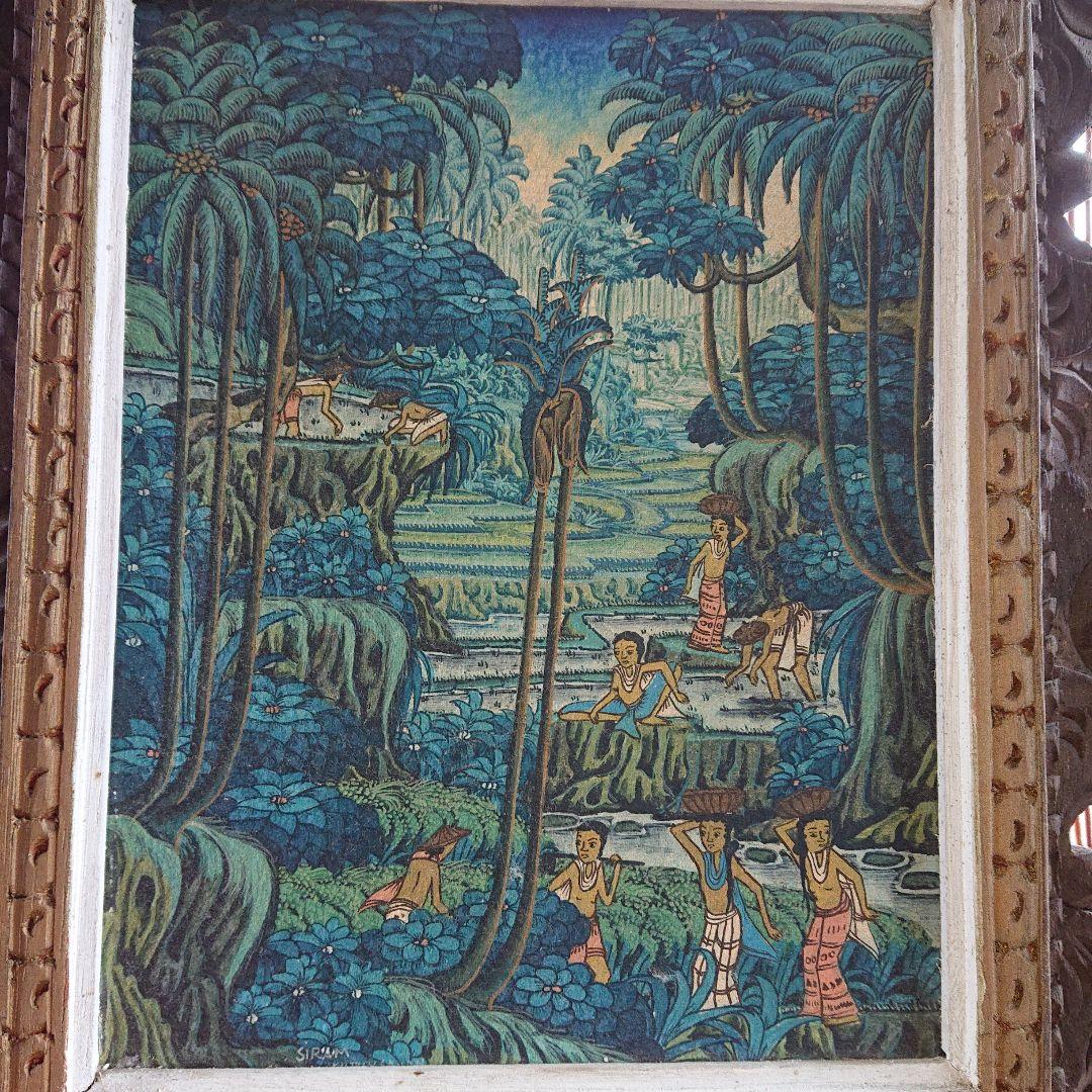 BALI 絵画 バリ アート アジアン雑貨