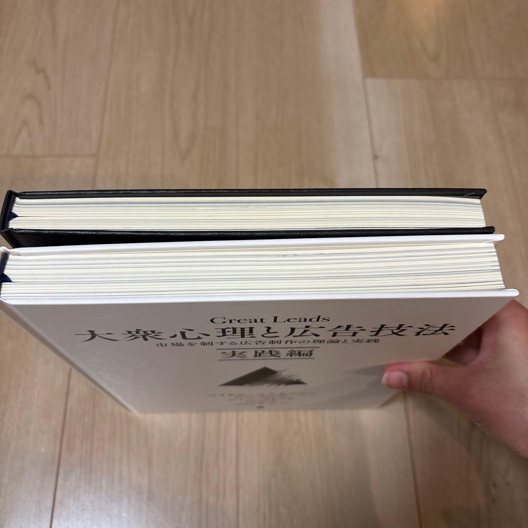 期間限定値下げ！大衆心理と広告技法　2冊セット