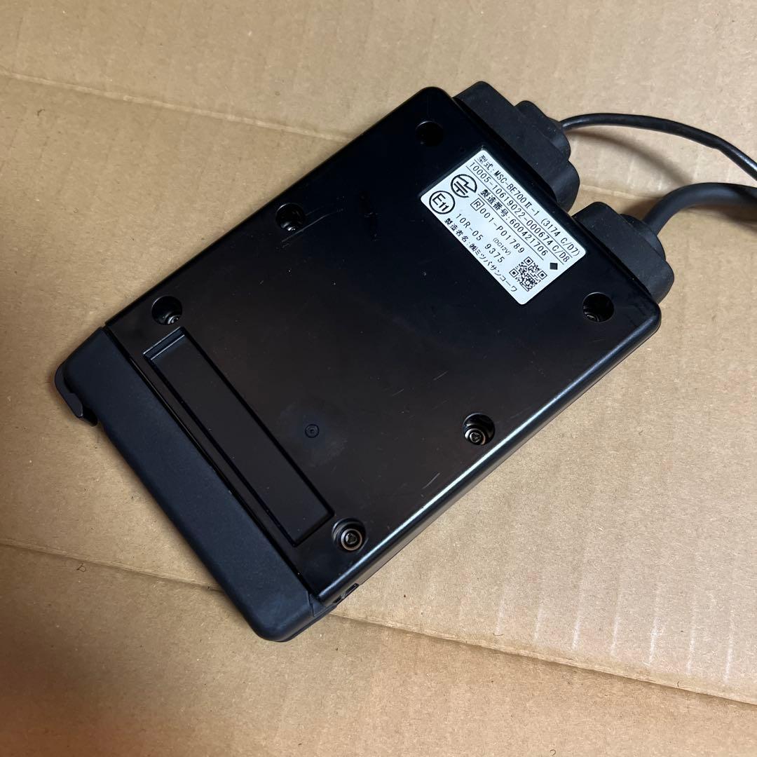 バイク用 2.0ETC車載器 分離型ミツバMSC-BE700Ⅱ-1③