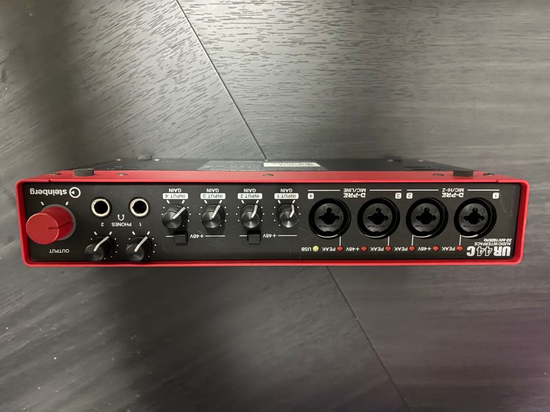 steinberg UR44C オーディオインターフェイス
