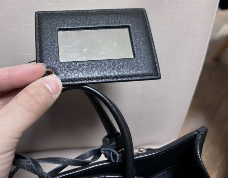 noa　バレンシアガ　ペーパーミニ　ブラック