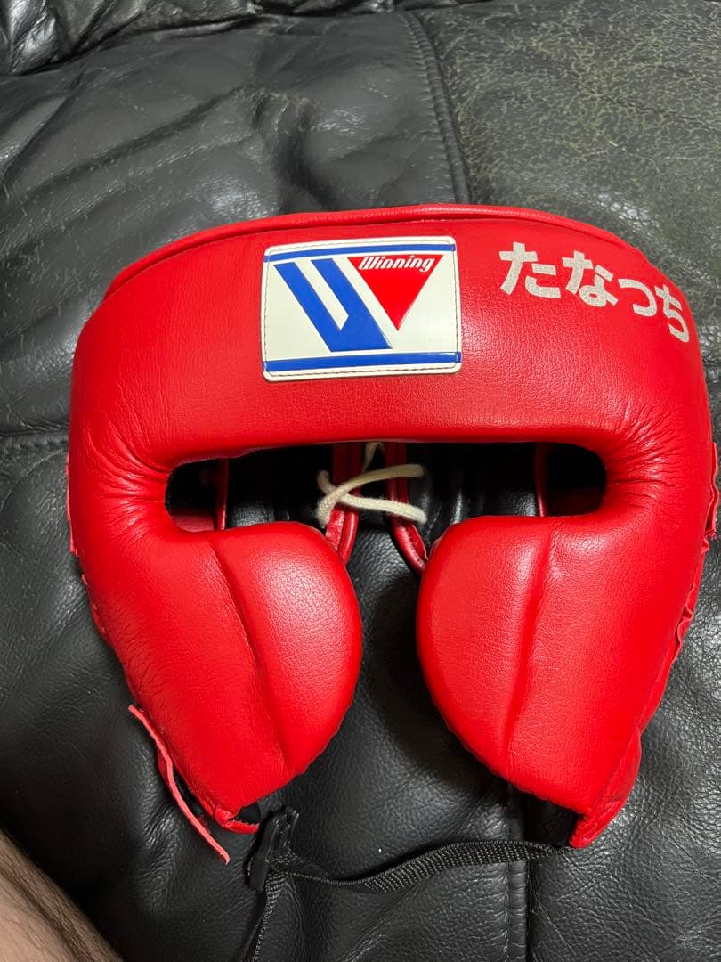 Winning ヘッドギア Mサイズ 赤