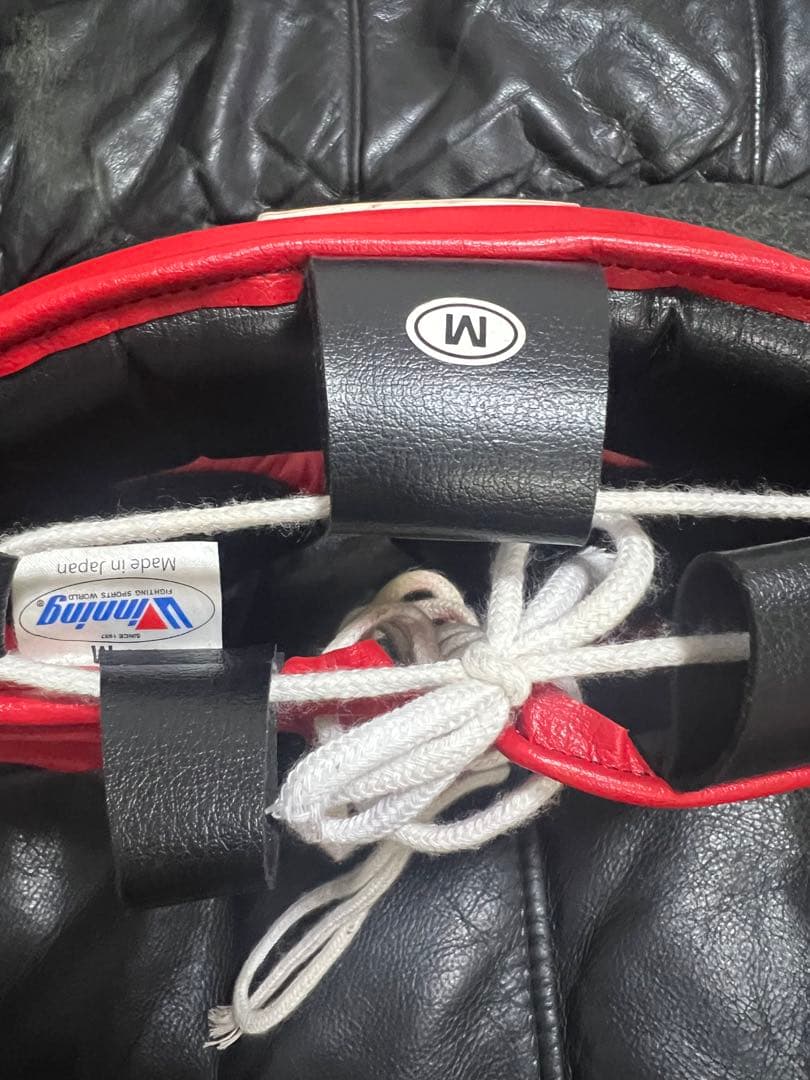 Winning ヘッドギア Mサイズ 赤