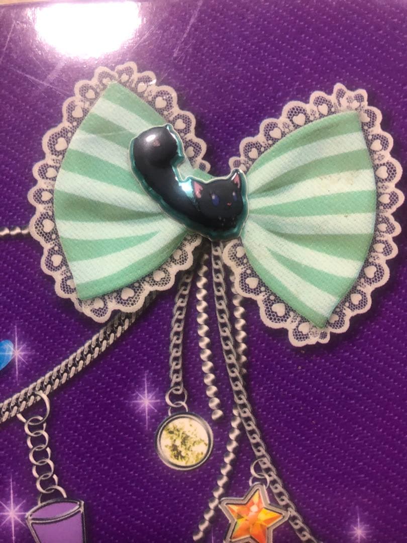 プリズムストーントランク　 クリアケース カード【クラウン】 ストーン124個