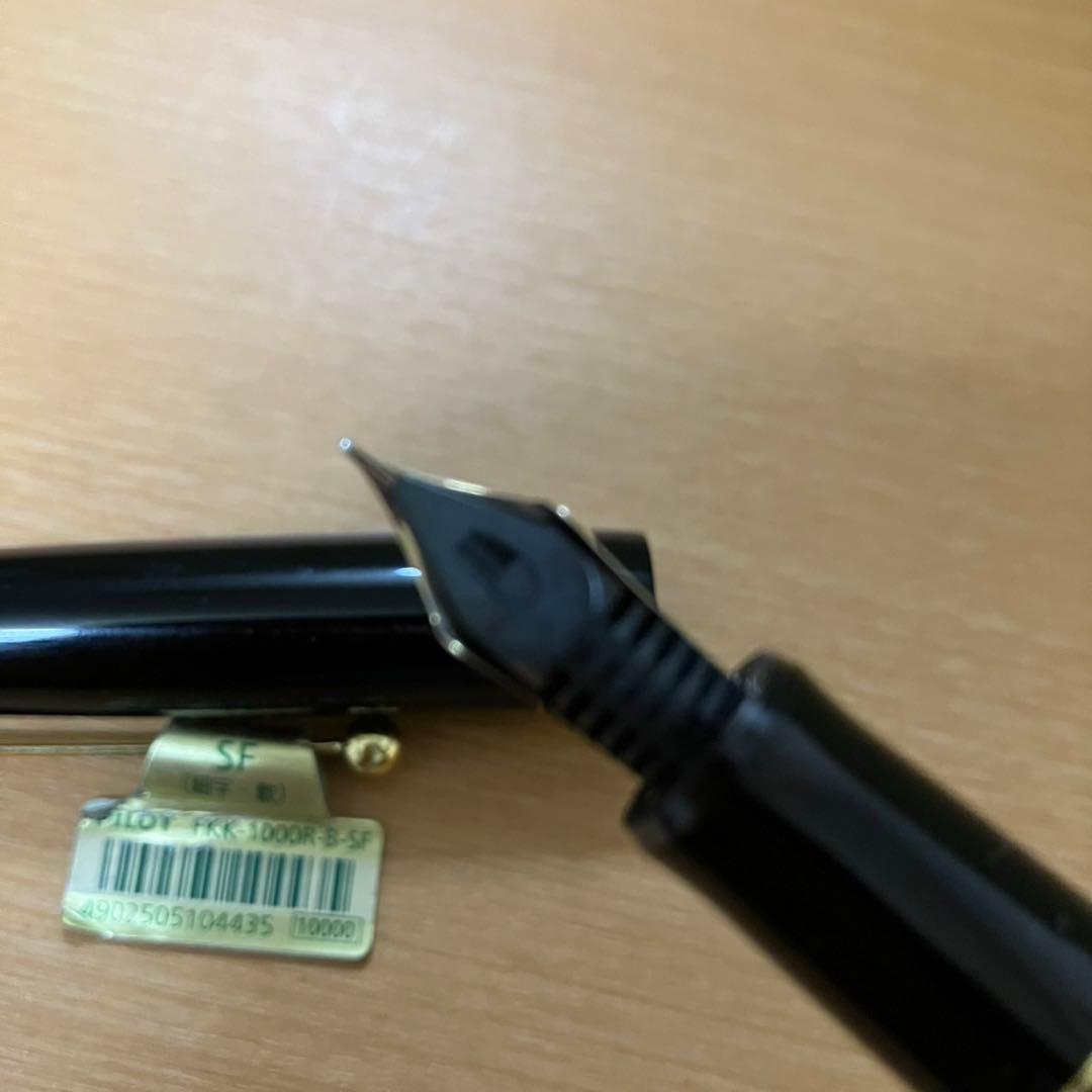 PILOT FKK-1000R-B-SF 細字　軟　万年筆