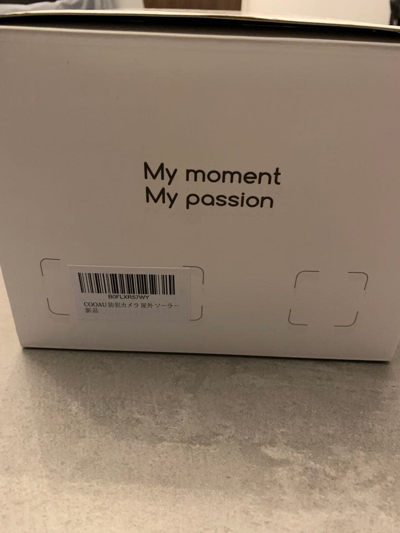 未使用屋外防犯カメラ ソーラー一体型完全ワイヤレス高画素人体検知 駐車場車庫対応