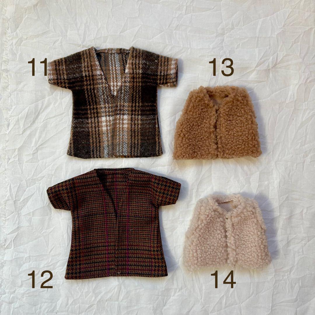 にゃんち2.メルちゃん♡ソランちゃん♡お洋服４点クリスマスセット