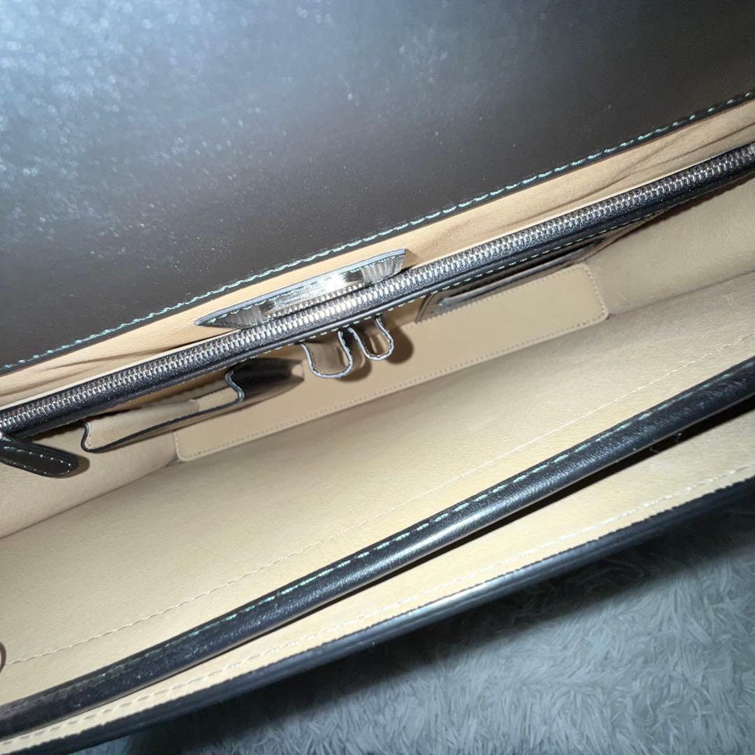 ⭐️新品未使用⭐️ 銀座タニザワ　ブリーフケース　皇室御用達　ビジネスバッグ　黒
