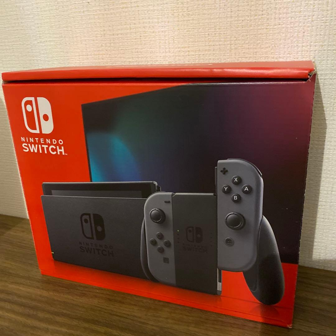Switch Nintendo Switch Joy-Con L R グレー …