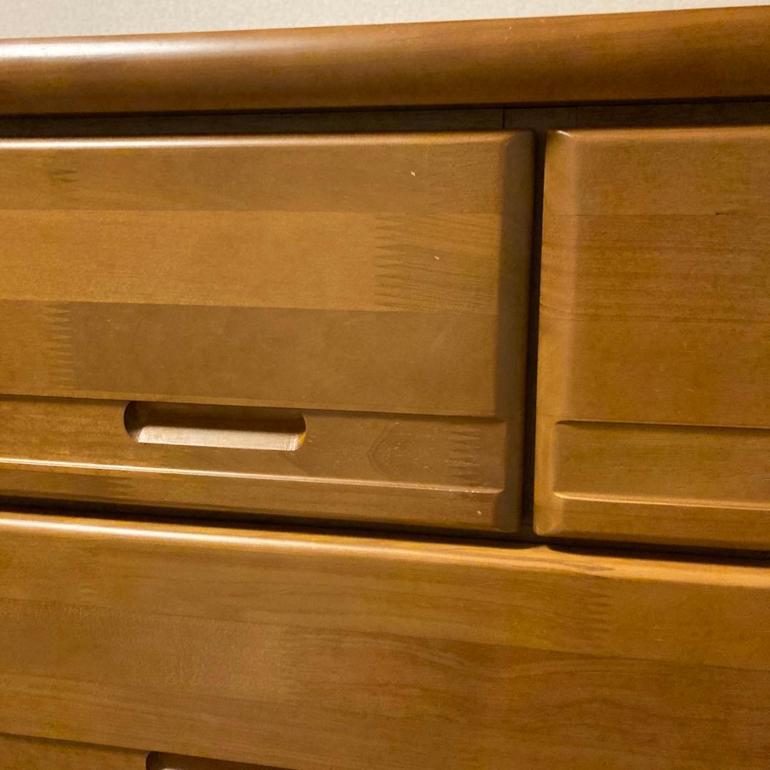 最終値下げ　木製 収納チェスト 6引き出し 約102センチ