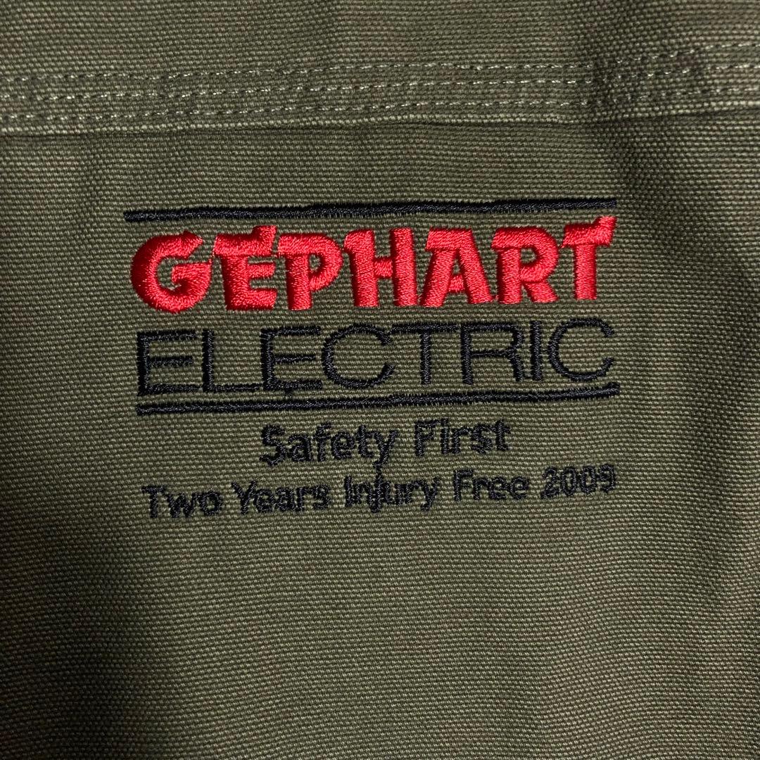 【2XLサイズ】Carhartt フルジップベスト 革ロゴ 企業ロゴ LOV.