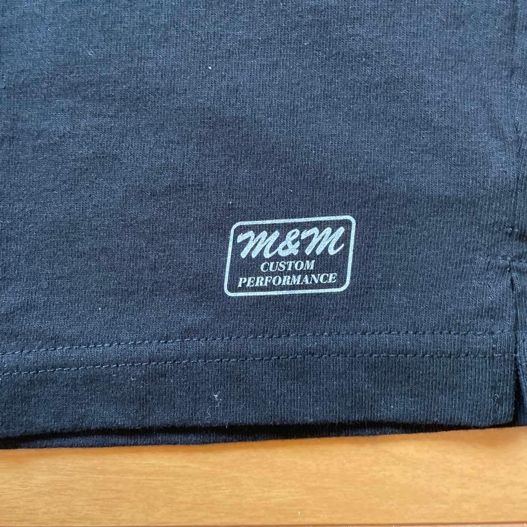 マインデニム　 M&M コラボTシャツ 新品未使用blackLサイズ