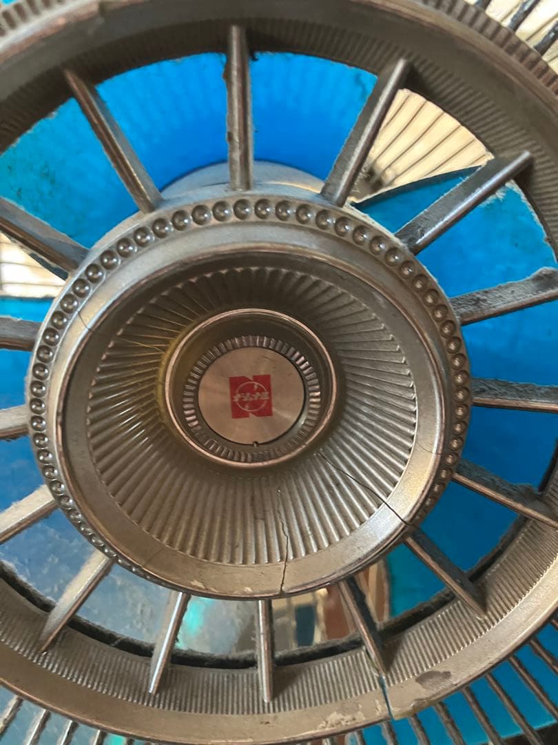 清*水様 National 扇風機 ダイヤル式 昭和レトロ