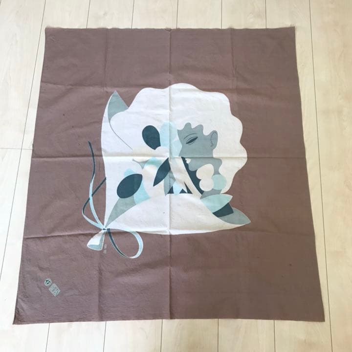 東郷青児　伊勢丹　ビンテージ風呂敷