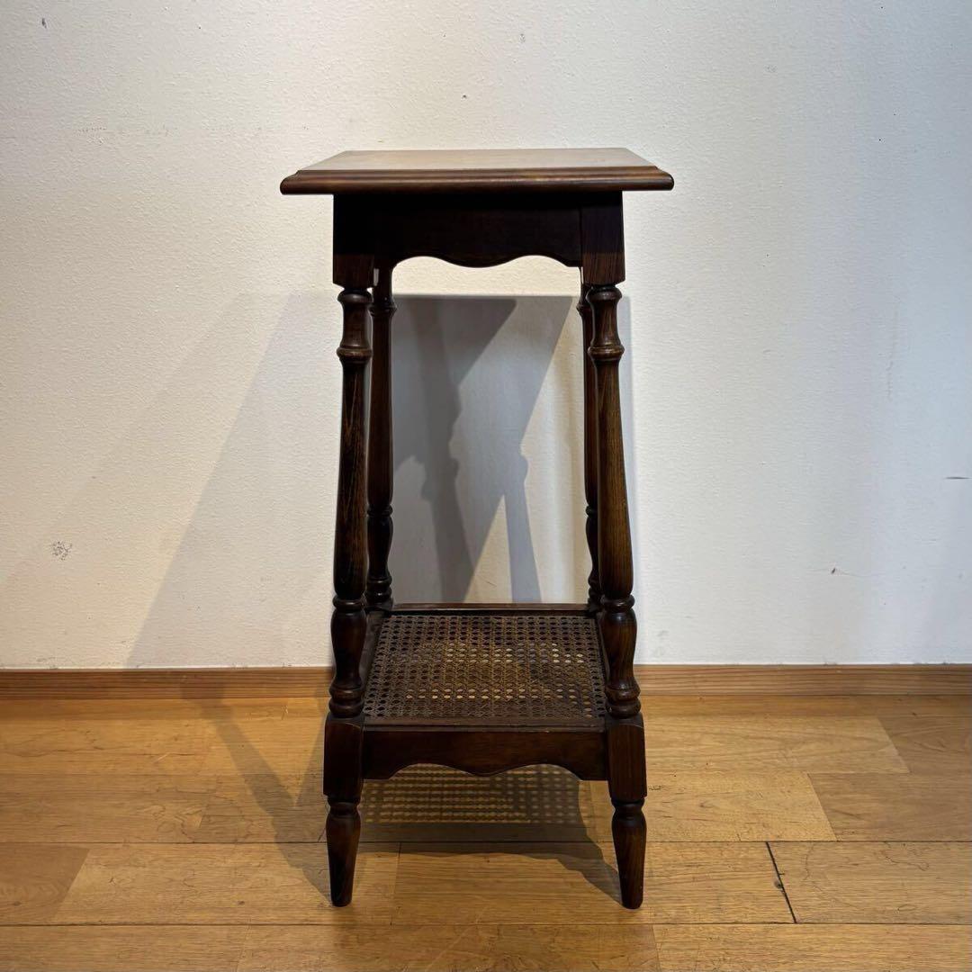 カリモク コロニアル シリーズ テレフォンラック 電話台 木製 サイドテーブル