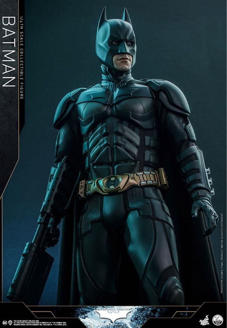クオーター・スケール ダークナイト・トリロジー バットマン　ホットトイズ　通常版