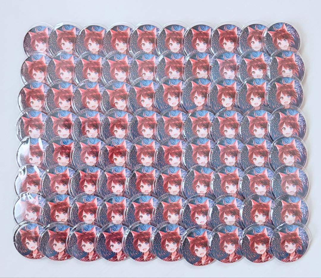 すとぷり 莉犬 缶バッジ80個＋A3痛バッグ