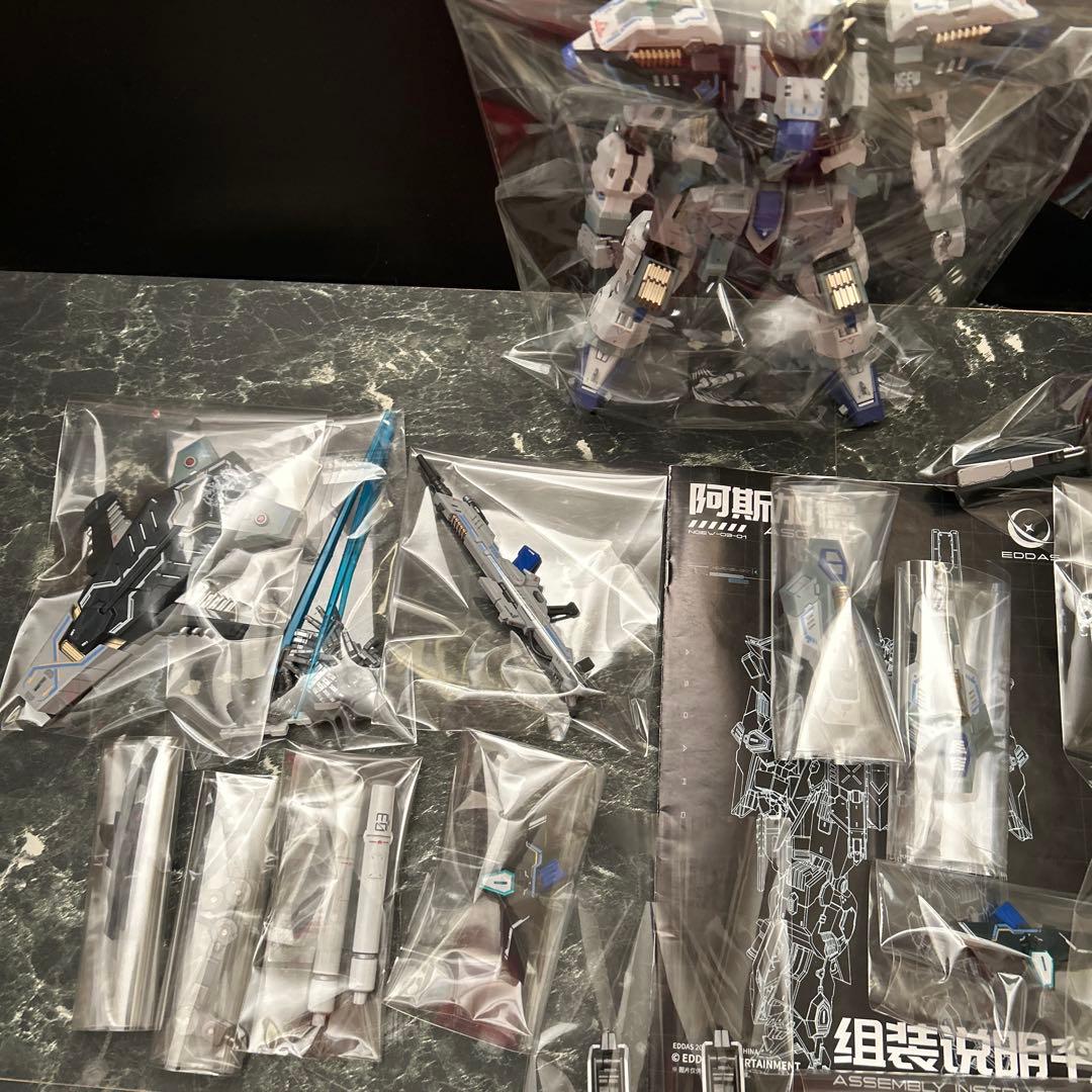 EDDAS 1/100アスガルド 中華プラモ　プラモデル完成品