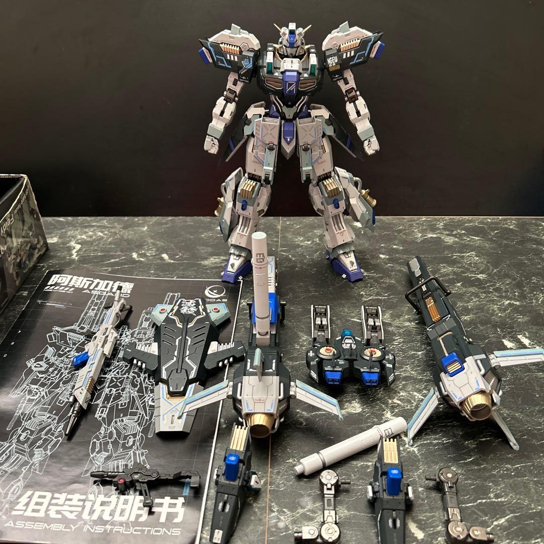 EDDAS 1/100アスガルド 中華プラモ　プラモデル完成品