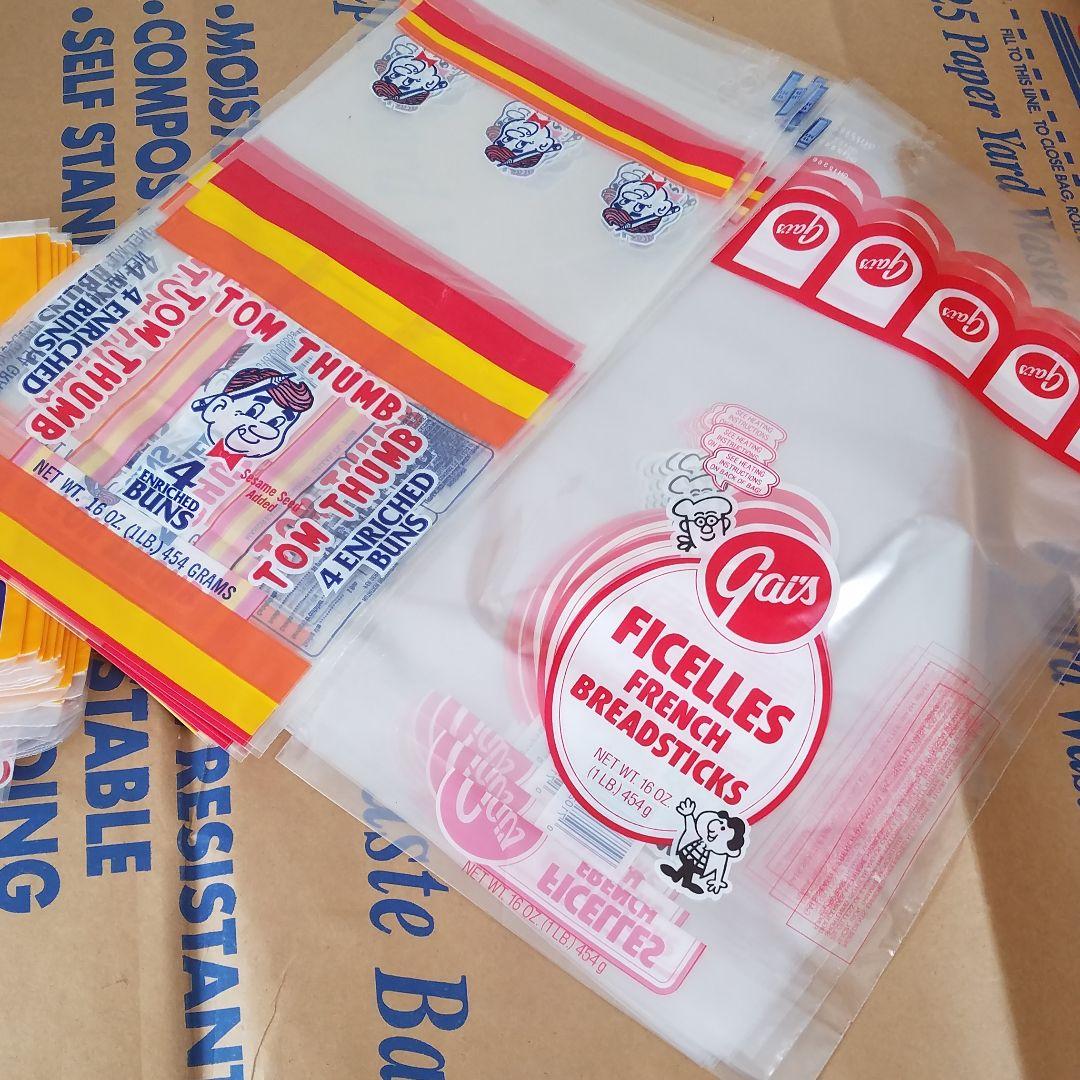 海外　パン　ビニール袋