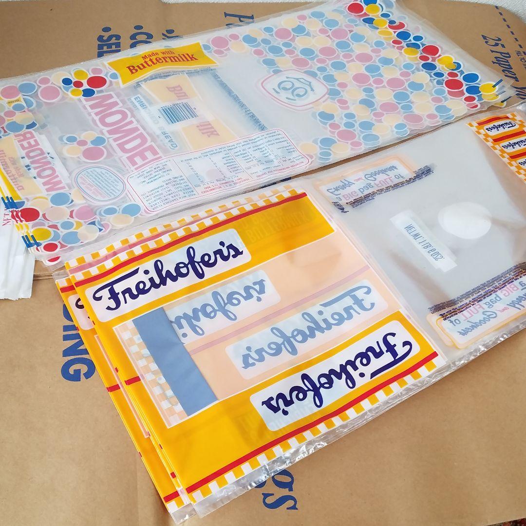 海外　パン　ビニール袋