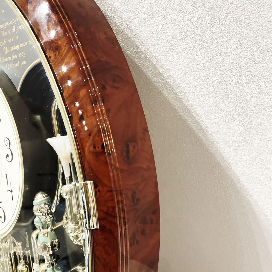 【希少品】リズム工業　スモールワールド　アレムDX からくり時計　4MH713