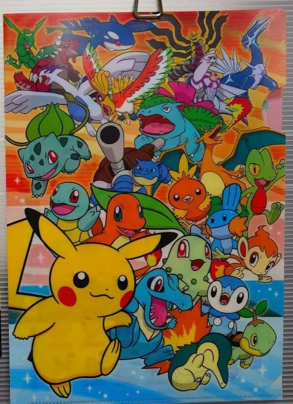 ポケモン クリアファイルまとめて8点