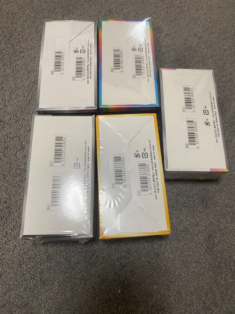 ポケモンカードゲーム 5box未開封