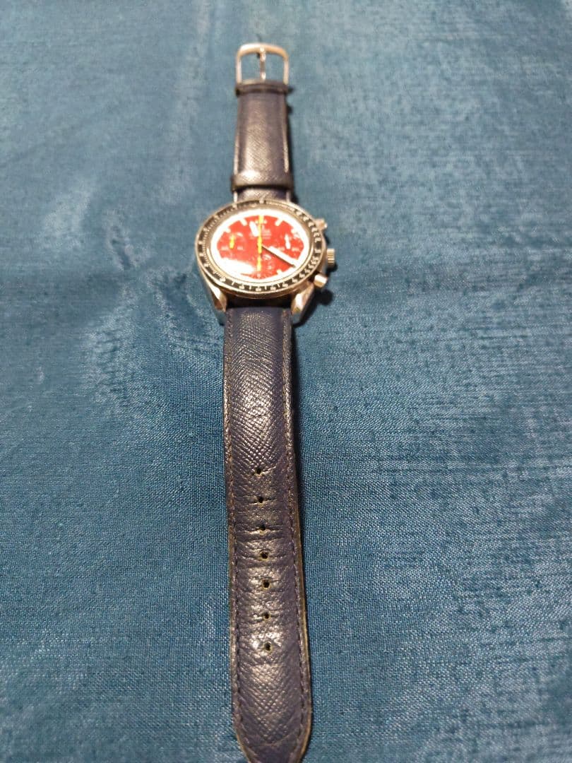 OMEGA Speedmaster 赤 シューマッハ　cart用タイヤケース