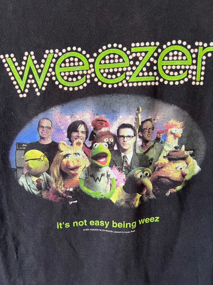 weezer MuppetコラボTシャツ ブラック