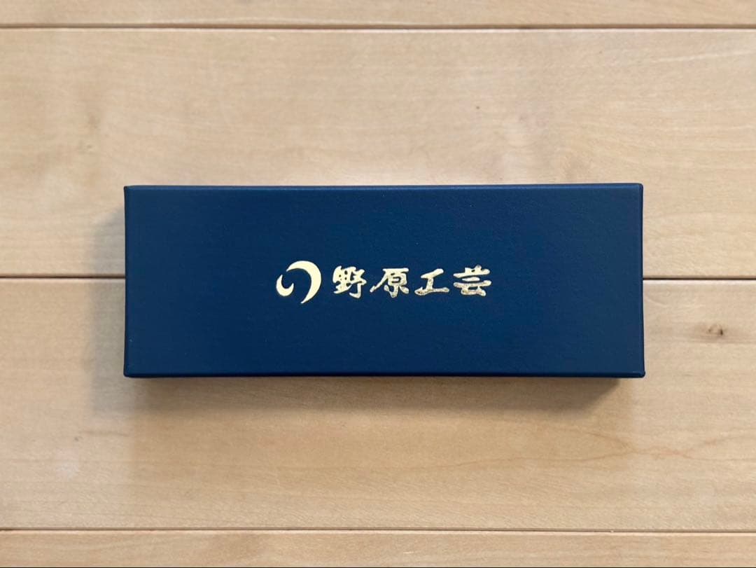 野原工芸　キングウッド　ロータリー　ボールペン　シルバー