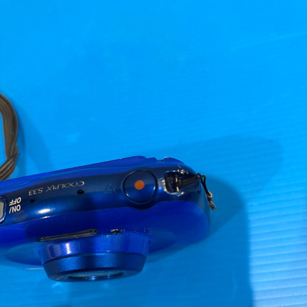 動作ok　NIKON　coolpix S33