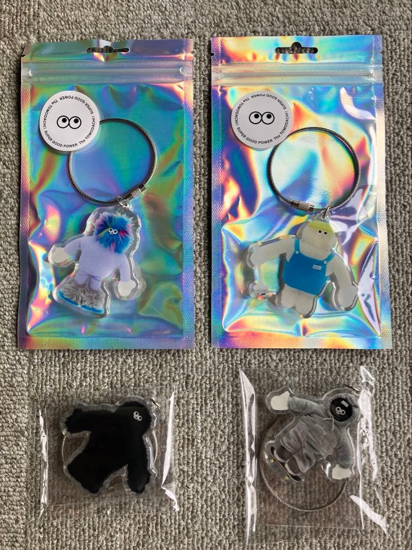 The TOMODACHI!/トモダチ アクリル キーホルダー4点セット