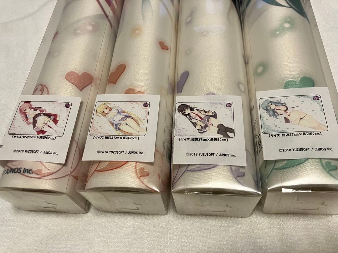 ゆずソフト リドルジョーカー ラバーマット4個セット