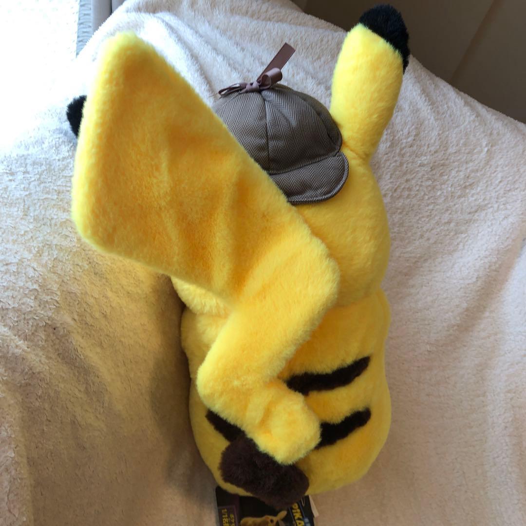 ポケモン　映画　名探偵ピカチュウ 等身大ピカチュウ ぬいぐるみ　タカラトミー