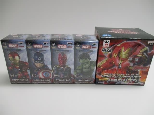 【未】一番くじ　ワールドコレクダブルフィギュア　＆ハルクバスター