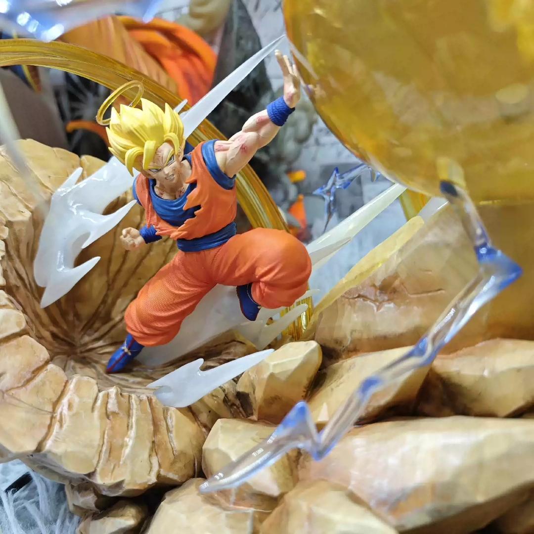 ドラゴンボール 孫悟空 ベジータ ガレージキット フィギュア ワーコレサイズ